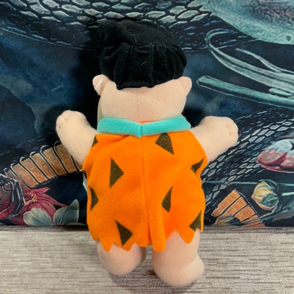 VTG Fred Flintstone Plush 1993 Collectable Soft Plush with Tag - Picture 4 of 5